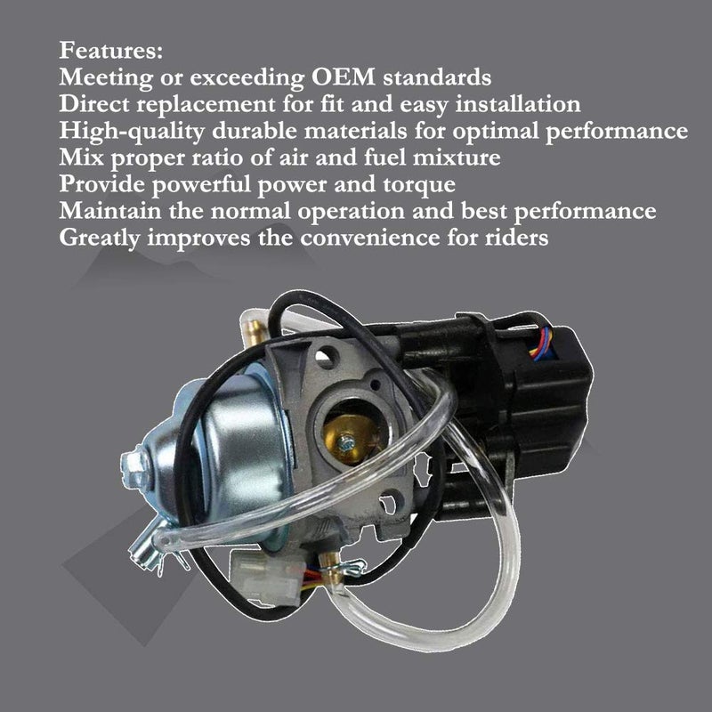 Merlibugo Carburetor Carb Fits Honda EU3000is Model Generator Replace 16100-ZL0-D66 16100ZL0D66 16100-ZL0-D65 16100ZL0D65 - Image 3